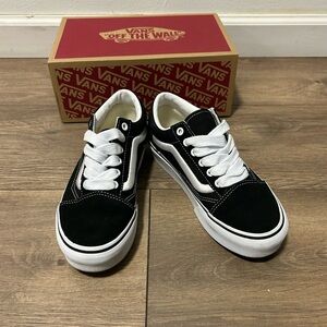 Vans Kids Old Skool Platform Sneakers